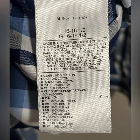 Banana Republic Men's Non Iron Tailored, Slim Fit Button Up Shirt - Picture 8 of 10